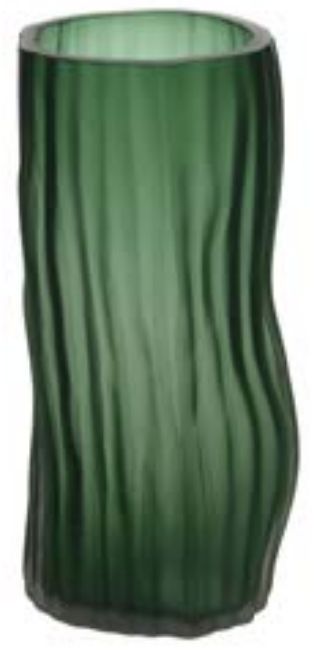 Vaso Decorativo Vidro Verde 28,5cm