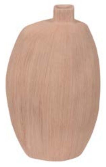 Vaso Decorativo Cerâmica Bege 31cm