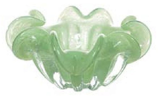 Vaso Decorativo Vidro Verde Menta Claro 10cm