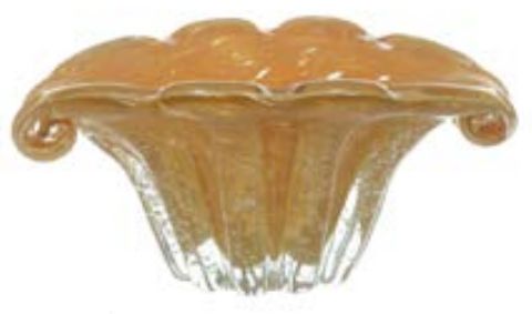 Vaso Decorativo Vidro Amarelo Mostarda 10cm