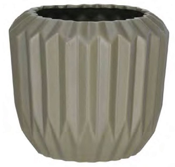 Vaso Cerâmica Fendi Fosco 17cm