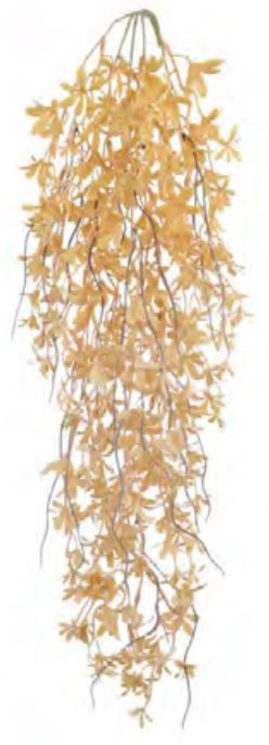 Planta Artificial Pendentes Grass C/Powder Caramelo Outono 80cm