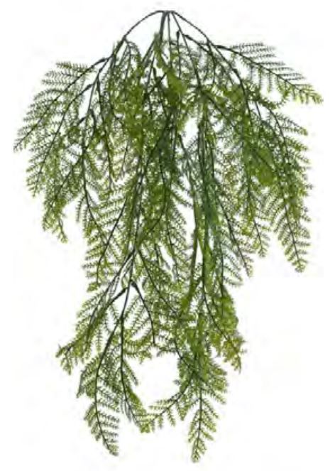 Planta Artificial Pendentes Samambaia Verde 70cm