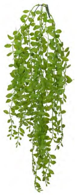 Planta Artificial Pendentes Folha Real Toque C/Print Verde 94cm
