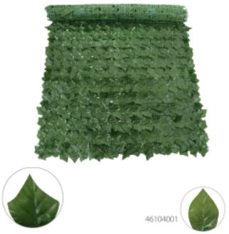 Folhagem Hera Muro Ingles Plastico X576 Verde 1X2M