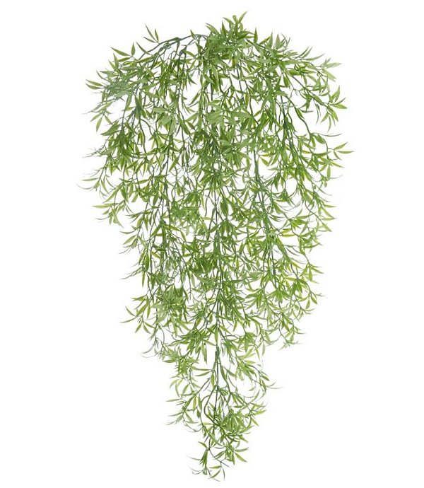 Folhagem Artificial Grass Pendurar Verde 80cm