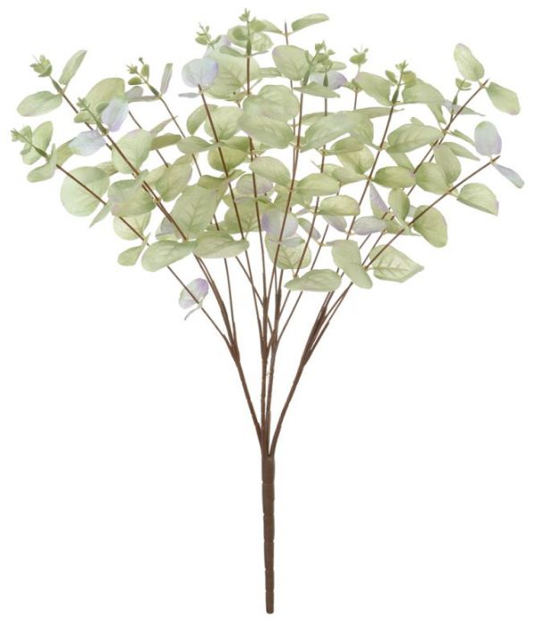 Planta Artificial Folhagem Eucalipto Verde Outono 50cm