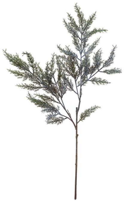 Planta Artificial Astilbe Com Flocked Verde 2T Outono 80cm