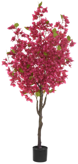 Planta Artificial Bougainville Pu C/Pote X622 Fucsia 1,50m