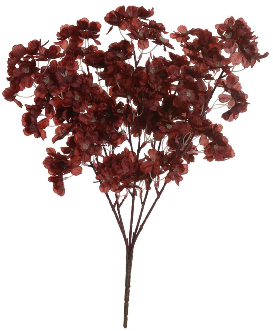 Planta Artificial Buque Cerejeira X150 Marsale Outono 52cm