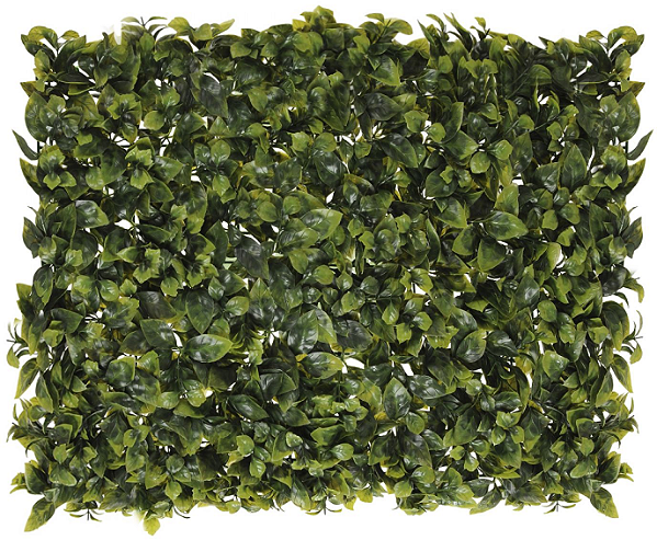 Planta Artificial Folhagem Grama Placa Verde 40X60cm