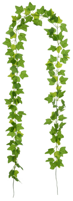 Planta Artificial Folhagem Hera Guirlanda Real Toque X135 Verde 2,3cm