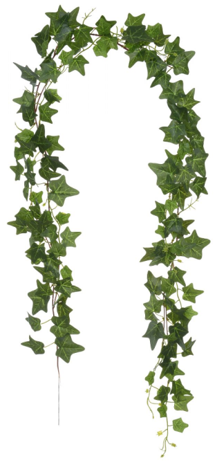 Planta Artificial Folhagem Hera Guirlanda C/UV X160 Verde 2m