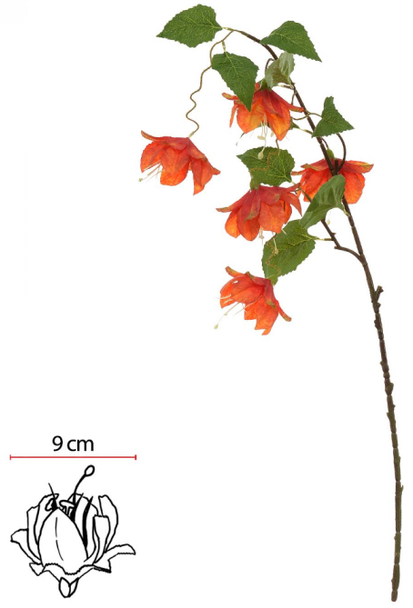 Haste Vide X5 Laranja 92cm