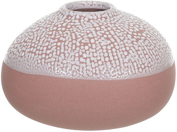 Vaso Decorativo Porcelana Terracota 6,3cm