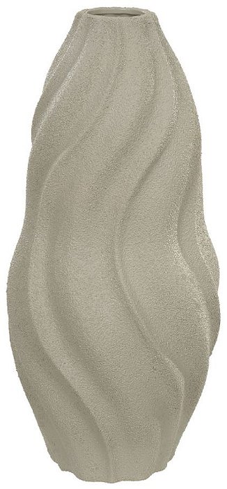 Vaso Decorativo Ceramica Bege 45cm