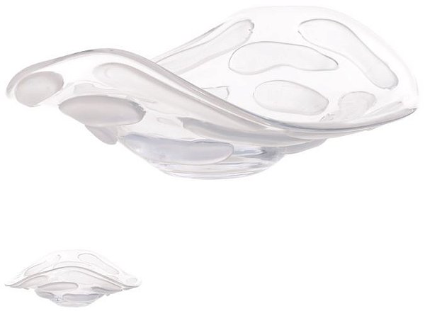 Centro De Mesa Vidro Transparente 13cm