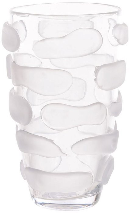 Vaso Decorativo Vidro Transparente 32cm