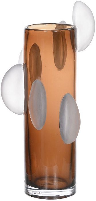 Vaso Decorativo Vidro Colorido 37cm