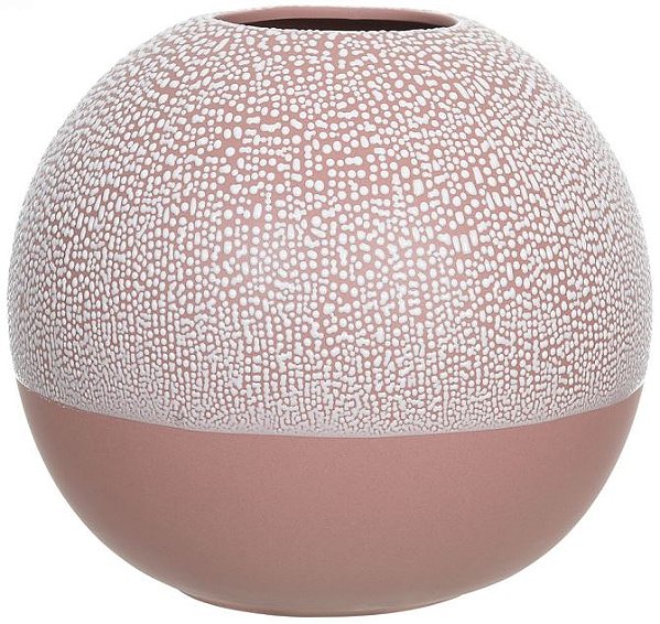 Vaso Decorativo Porcelana Terracota 20cm