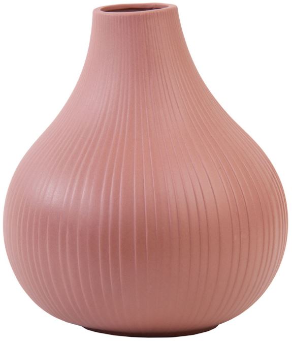 Vaso Decorativo Porcelana Terracota 24,5cm