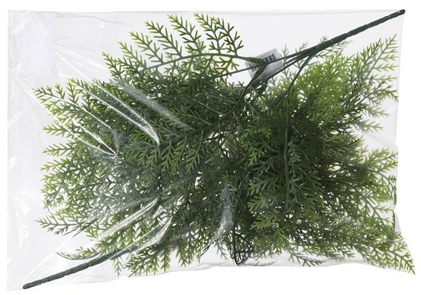 Planta Artificial Folhagem Samambaia X20 Bag C/2Unid 42cm