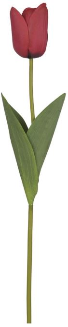 Haster Tulipa Real Toque Vermelho 50cm