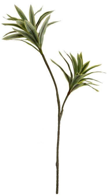 Planta Artificial Arvore Dracena Reflexa Real Toque X42 Verde Amarelo 92cm