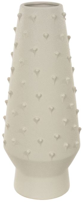 Vaso Decorativo Ceramica Off White 50cm