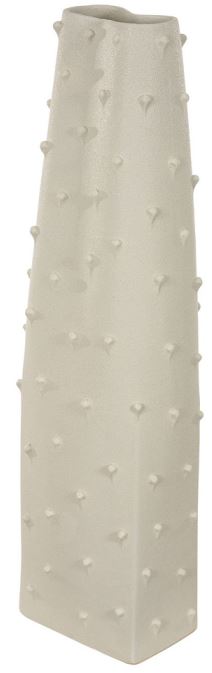 Vaso Decorativo Ceramica Off White 66,5cm