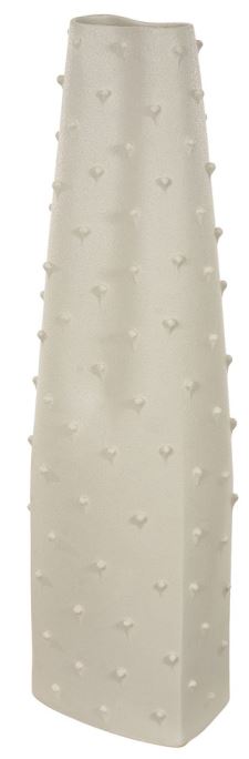 Vaso Decorativo Ceramica Off White 77,5cm