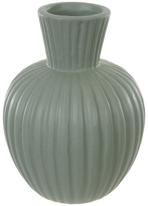 Vaso Decorativo Porcelana Verde 16cm