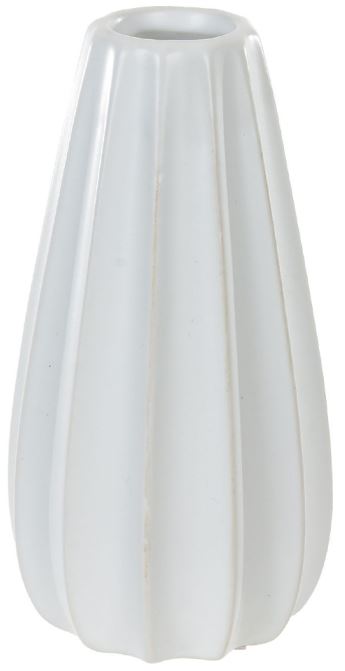 Vaso Decorativo Porcelana Off White 13cm
