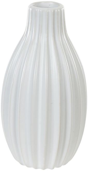 Vaso Decorativo Porcelana Off White 13cm