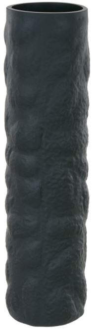 Vaso Decorativo Vidro Preto 40cm