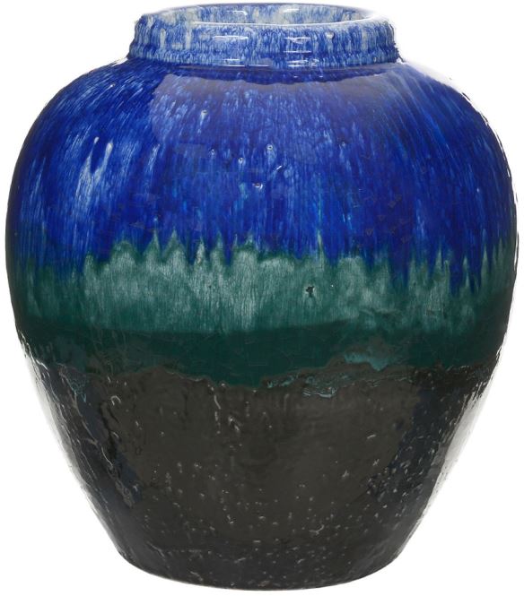 Vaso Decorativo Ceramica Colorido 38,5cm
