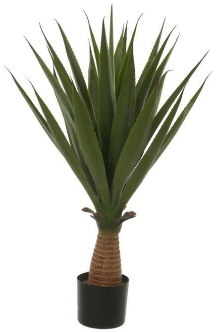 Planta Artificial Arvore Pandanus C/Pote X24 Verde 90cm