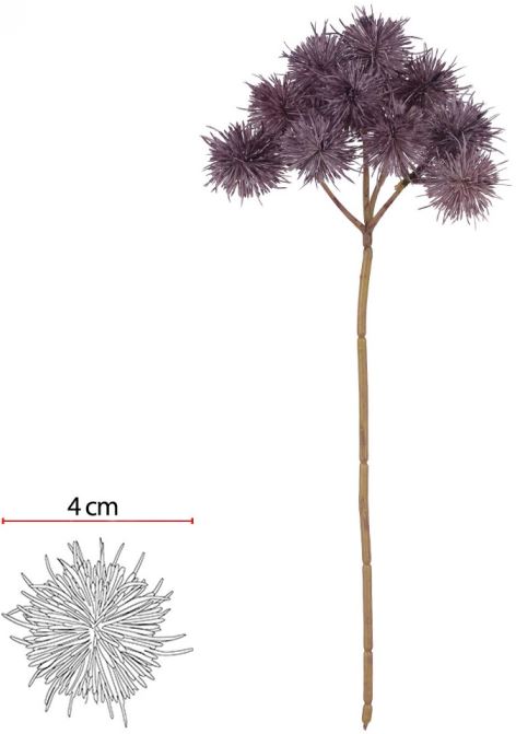 Capim Mamona X12 Purpura 40cm