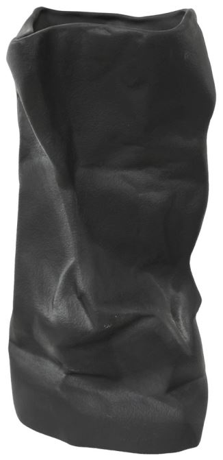 Vaso Decorativo Porcelana Preto 23,3cm