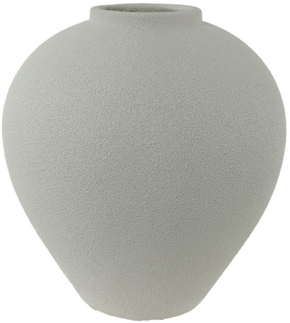 Vaso Decorativo Ceramica Branco 25cm