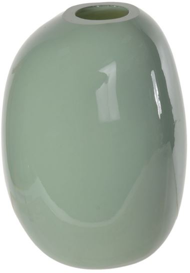 Vaso Decorativo Vidro Verde 11,8cm