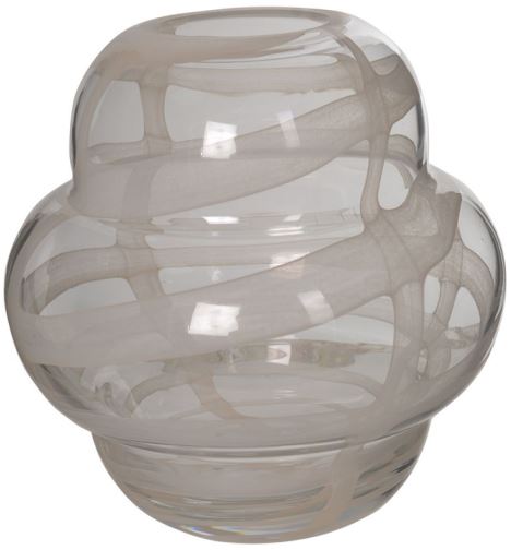 Vaso Decorativo Vidro Fendi 20,5cm