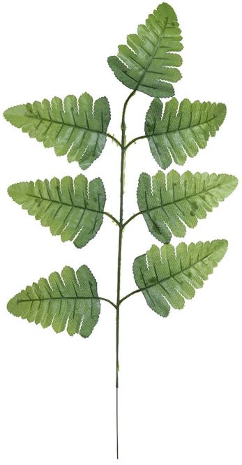 Planta Artificial Folhagem Samambaia X7 Verde 2T 42cm
