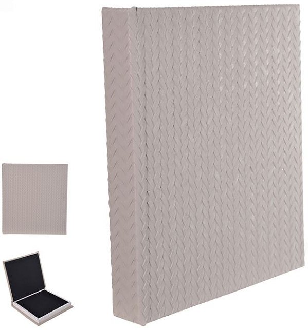 Caixa Livro MDF Cinza 25cm