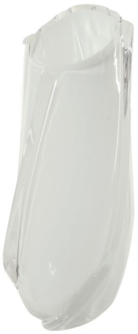 Vaso Decorativo Vidro Branco 31cm