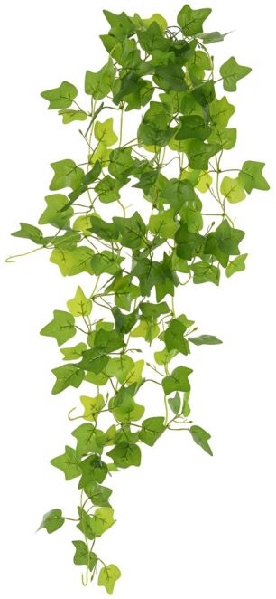 Planta Artificial Folhagem Hera Pendente Real Toque X162 Verde 1,1m