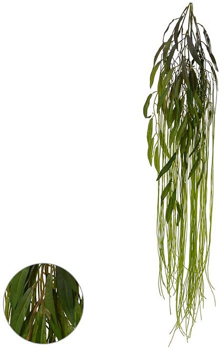 Planta Artificial Folhagem Cipo Pendentes Verde Outono 1.15m