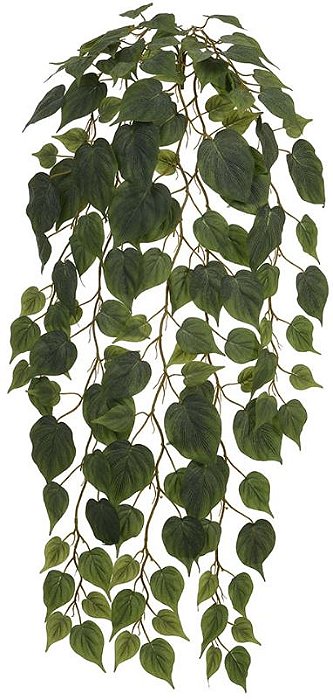 Planta Artificial Folhagem Jiboia Pendentes X134 Verde Frosted 1.14m