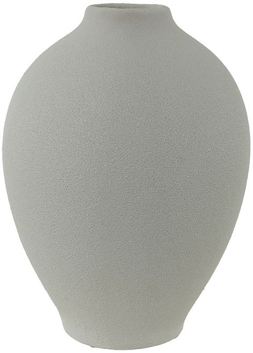 Vaso Decorativo Ceramica Branco 24cm