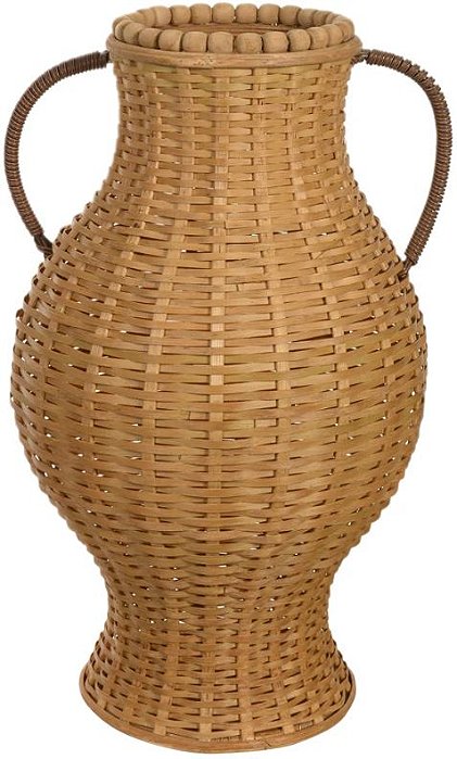 Vaso Decorativo Bambu Natural 31cm